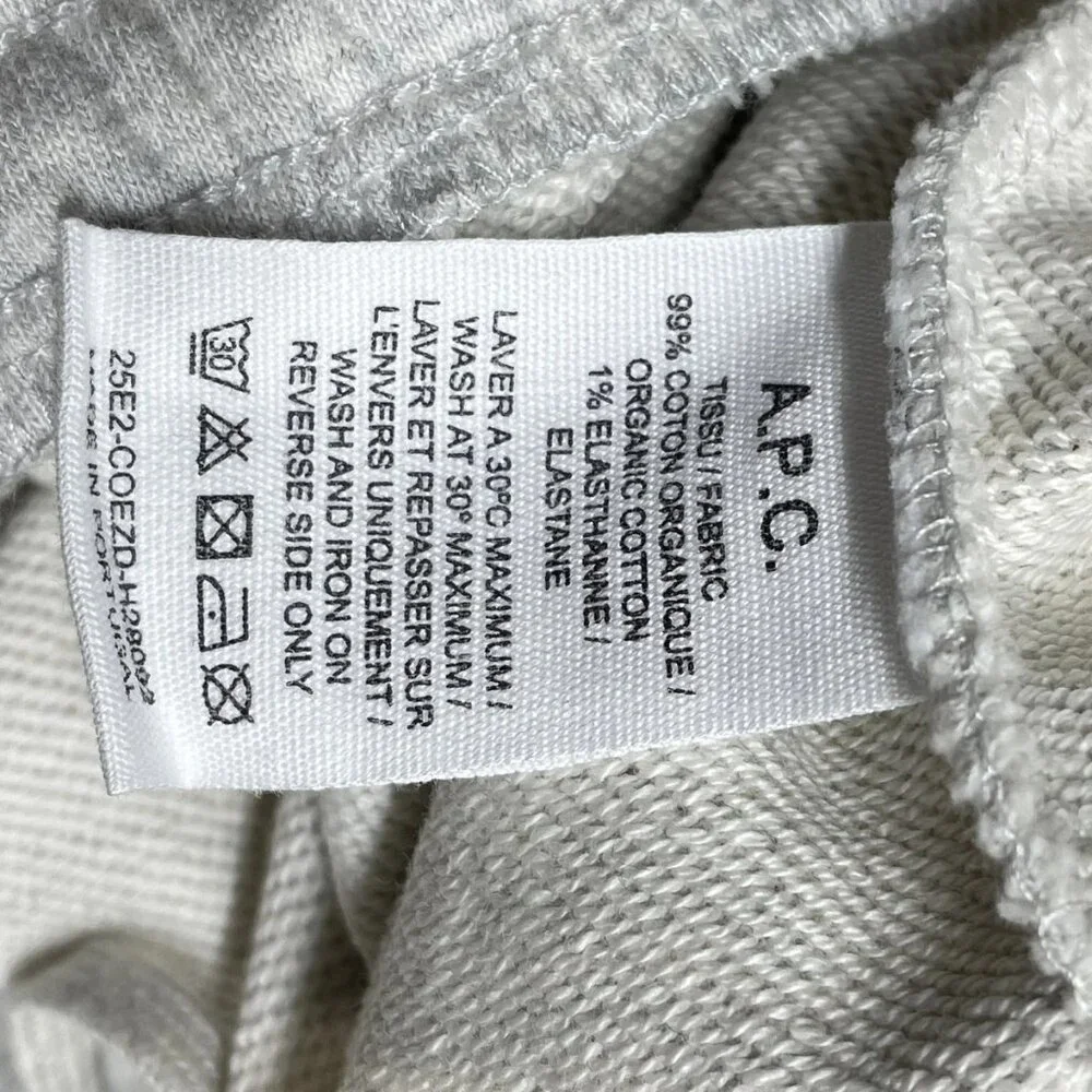 NEW A.P.C. x ASICS Men's Hill Jogger Pants Grey Size XXL - Picture 6 of 7